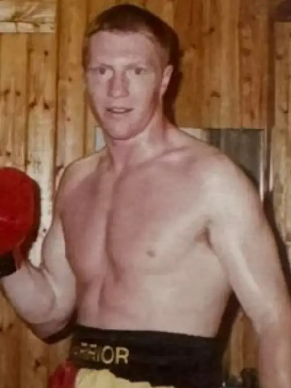 Scott Walker as a younger professional boxer