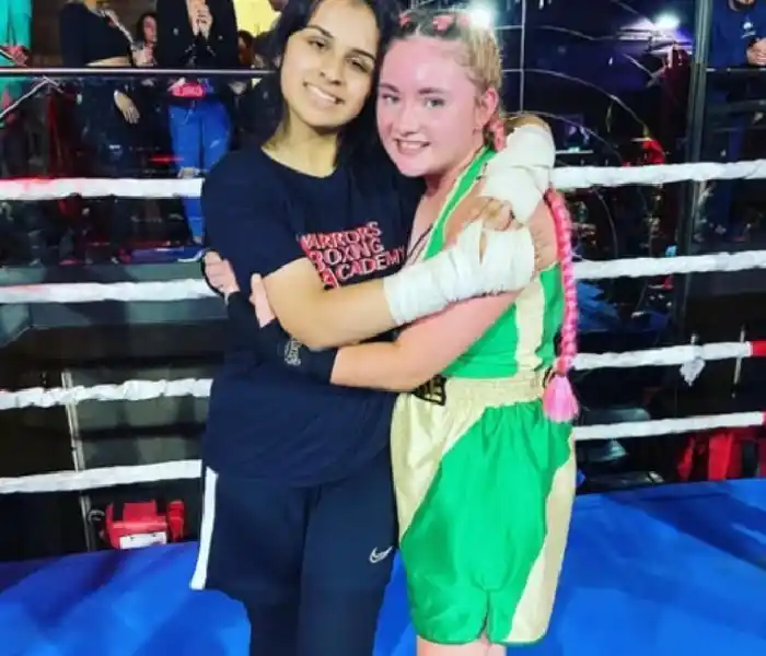 Warriors Boxing Academy ladies boxing session